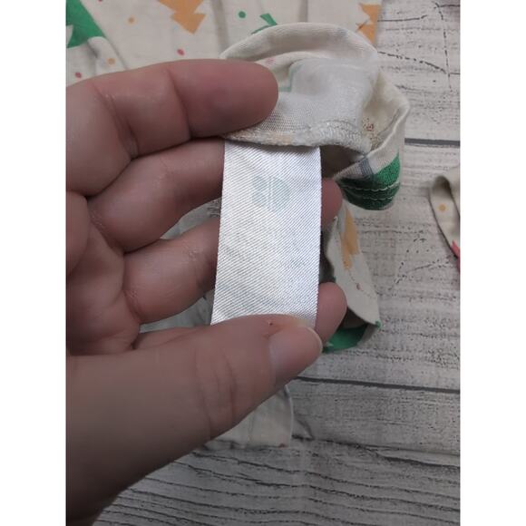 3/4 Dot Dot Smile Holiday Tree Pajamas - Picture 6 of 8